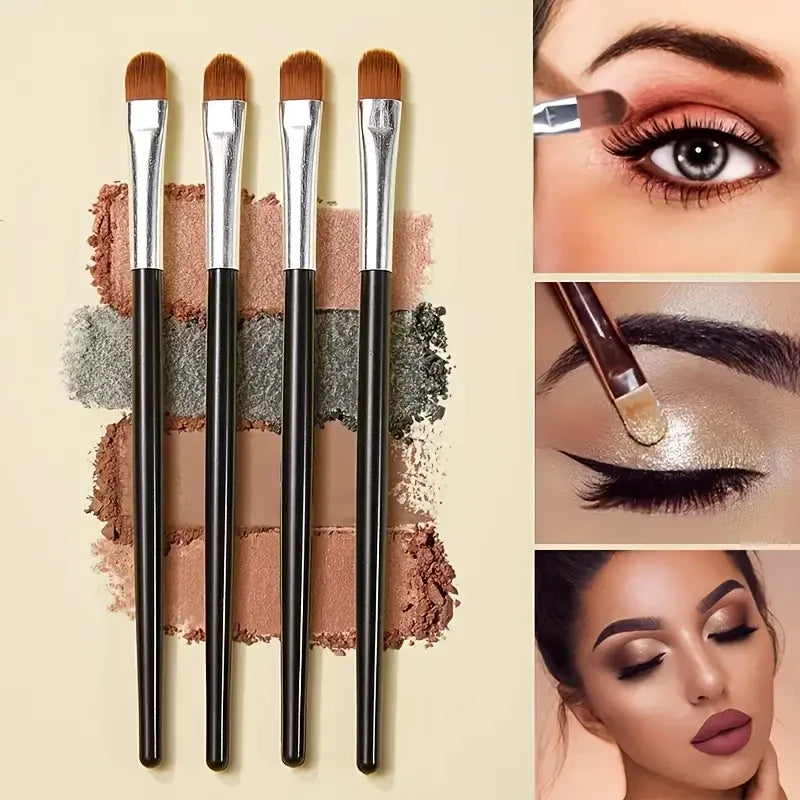 13pcs Premium Synthetic Nylon Bristle Makeup Brush Set - Soft, Gentle, and Cruelty-Free for Flawless Foundation, Blush, Powder,
