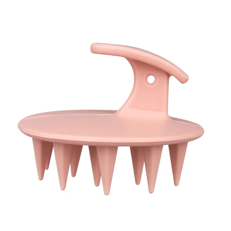 Silicone Shampoo Brush Head Scalp Massage Comb Hair Root Itching Clean The Scalp Thoroughly Body Massage Brush Bath Brush